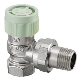 Oventrop - rfv 9 Thermostatventil dn 10 r 3/8" Außengewinde, pn 10 Eckausführung