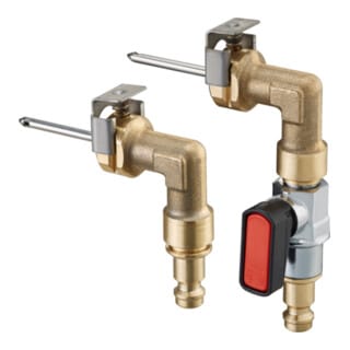 Oventrop - Set 9, 2x Messnadeln für Strang- Ventile Hydrocontro classic Messtechnik