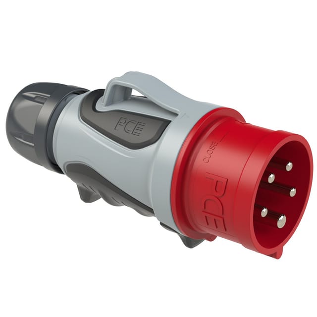 PCE - CEE-Stecker grip tt, 16 a, 5-polig