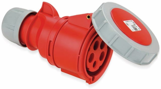 CEE-Kupplung Shark IP67, 3-polig 230V, 16A - blau