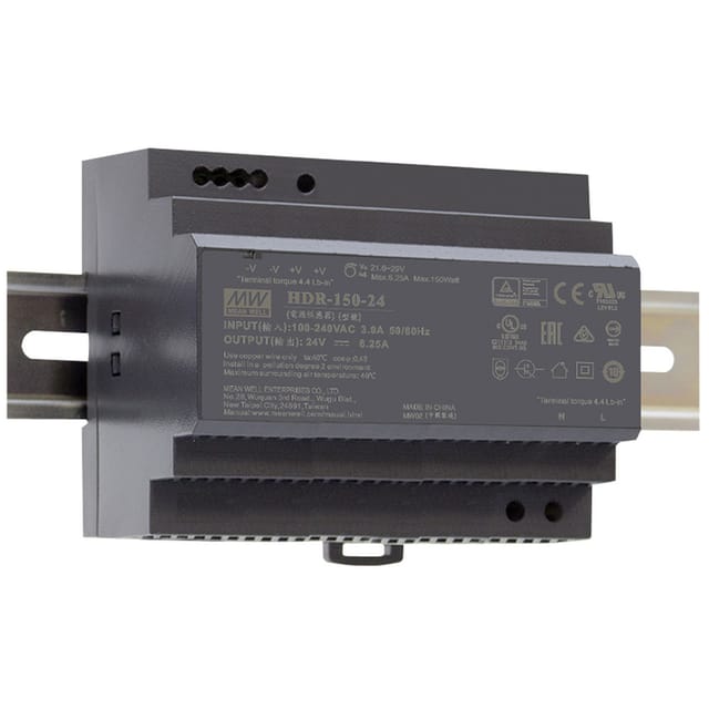 Mean Well - HDR-150-12 Hutschienen-Netzteil (DIN-Rail) 12 v/dc 135.6 w Anzahl Ausgänge:1 x Inhalt 1