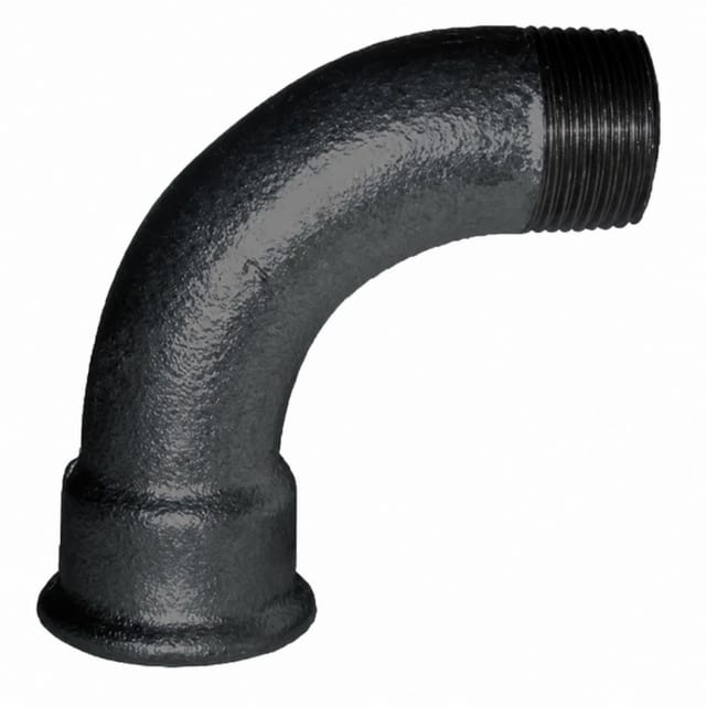Codital - Winkelstück, verformbar 90°, 15x21, männlich weiblich schwarz großer Radius
