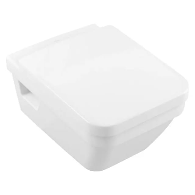 Villeroy&boch - Architectura - Wand wc, Abgang waagerecht, DirectFlush, AntiBac, CeramicPlus, Alpinweiß 5685R0T2
