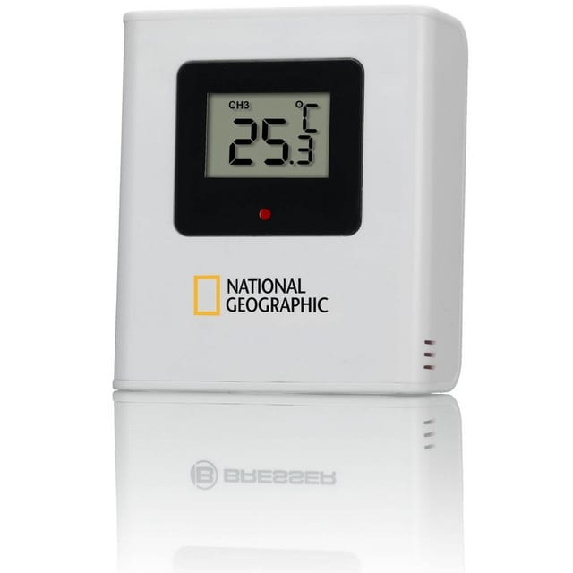 National Geographic - Transparent 9070300 Funk-Wetterstation