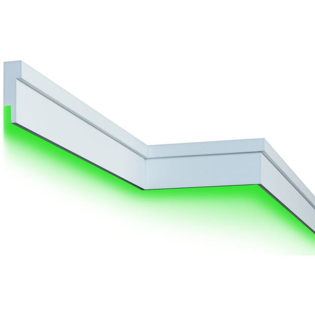 Prestige Decor - Fassade led Stuck eps pu wetterfest 45x140mm MC305 Restposten: 2 Meter / 1 Leiste