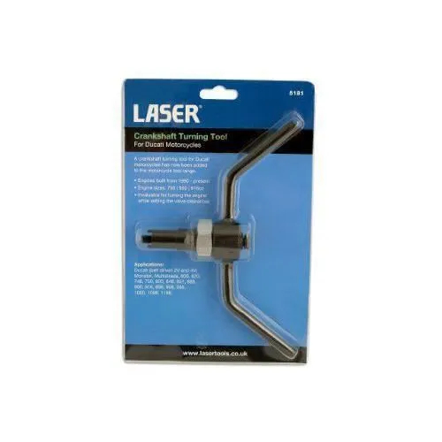 Kurbelwellen-drehwerkzeug Laser Tools 5181 Kompatibel Opel Vauxhall