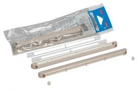 Nicoll - Set Doppelregler + Deflektor + Schraubenabdeckung + Schrauben 30m³ sand - 1KHF130S