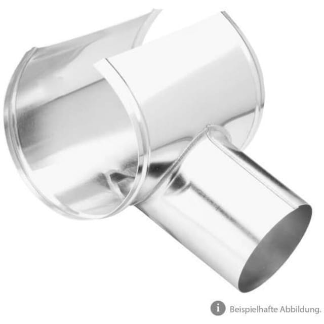 Zambelli - verzinkter Meister-Schrägstutzen 333/100 zylindrischer Auslauf variabler Neigungswinkel, 12