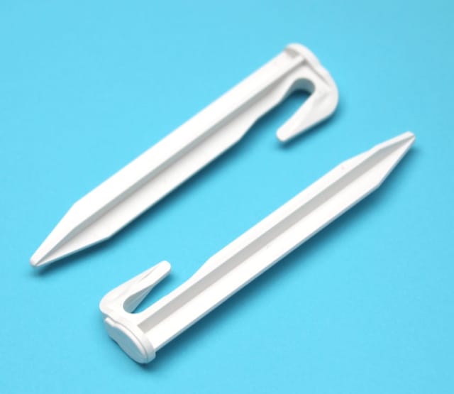 Bio Haken Abbaubare Nägel Kompatibel Für Stiga Autoclip ® Kabel Befestigung Verrottende Heringe Auflösende Erdanker - Hq Bio Stück 50