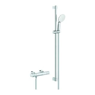 Thermostat-Brausebatterie Grohtherm 800 c 347691 mit Brausegarnitur 900mm chrom - Grohe