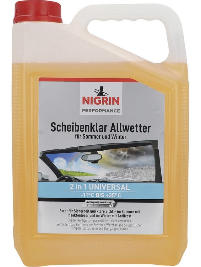 Performance Scheibenreiniger Allwetter 2 in 1 -11°C Fertigmix 3 l - Nigrin
