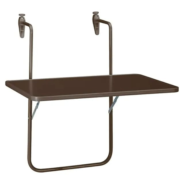 Best Freizeitmöbel Boy - Balkontisch Terrassentisch aufhängbar 60x40 cm