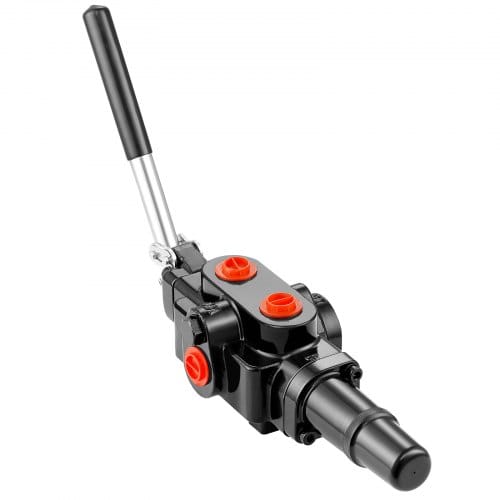 Hydraulisches Holzspalterventil, 1 Spule, 25 Gpm Hydraulisches Wegeventil, 3626 Psi Hydraulisches Laderventil, Hydraulisches Joystick-steuerventil Für Kleine Traktoren, Lader, Holzspalter - Vevor