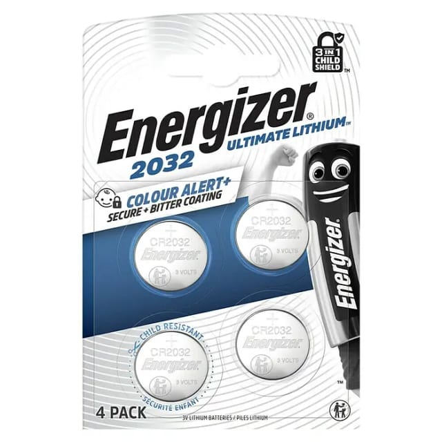 Energizer - Knopfzelle cr 2032 3 v 4 St. 235 mAh Lithium E304206100