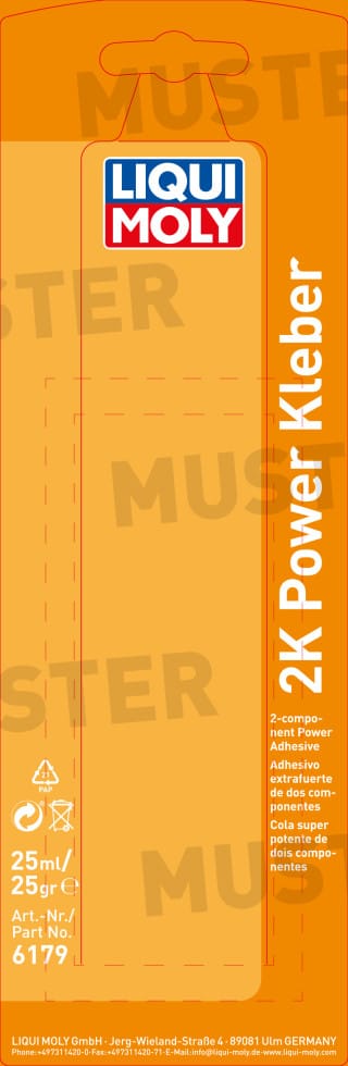 Power KleberLiquimate 2K 25 ml Kleber - Liqui Moly