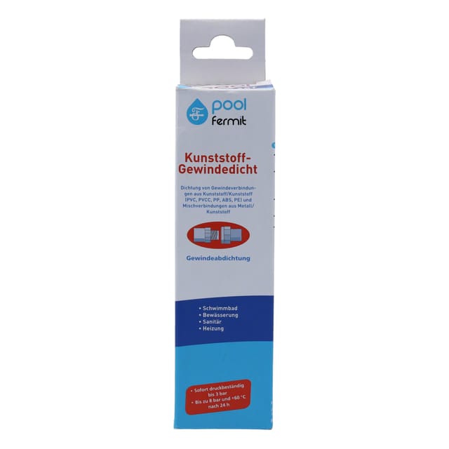 Fermit Kunststoff Gewindedicht Flüssigkleber - 100 g Tube - 09119