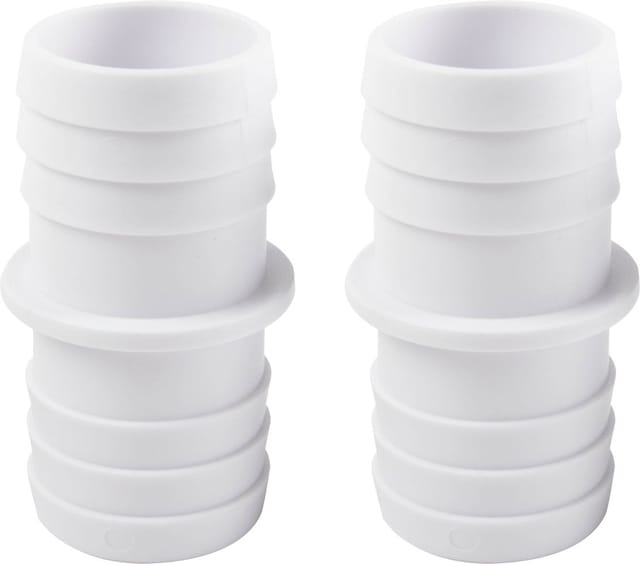 Doppelschlauchtülle ø 38/38 mm weiß Poolzubehör - Steinbach