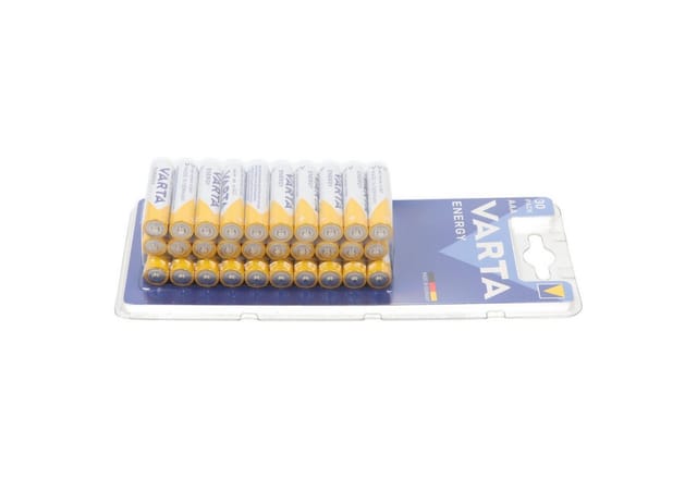 Varta - energy aaa Bli 30 Micro (AAA)-Batterie Alkali-Mangan 1.5 v 30 St.