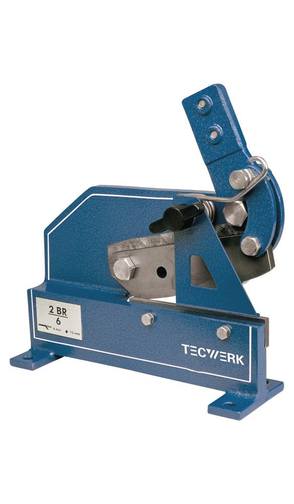 Tecwerk Blech-/rundstahlschere 2br/6 Messerlänge 180 Mm Stahlblech 70 X 6 Mm Rundstahl 13 Mm