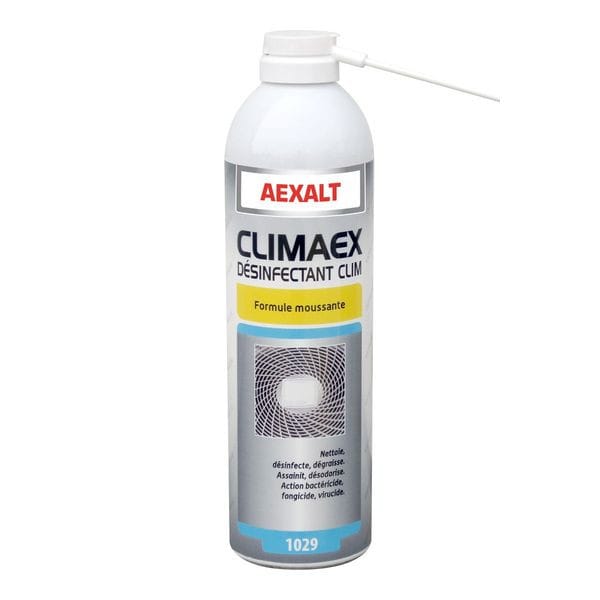 Desinfektionsmittel Aerosol clim Duschtür x 650 ml schäumende Formel - climaex - Aexalt