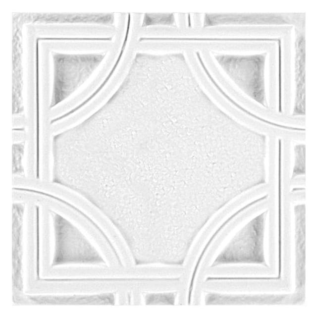 Ornament für Decke und Wand PU stoßfest Hexim 20x20cm FR32