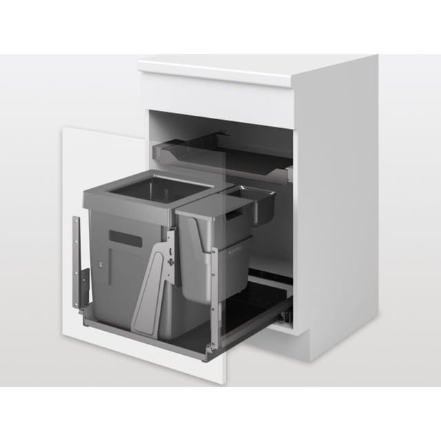 Peka - Abfallsystem Oeko Complet kb 550/600 t 540 mm Anthrazit
