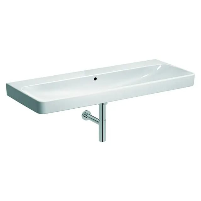 Keramag - Geberit Smyle Square Waschtisch 500225, 120x48cm, ohne Hahnloch,