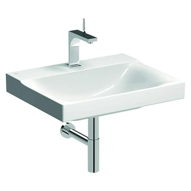 Xeno 2 Waschtisch mit Hahnloch, ohne Überlauf, 60x48 cm - Geberit