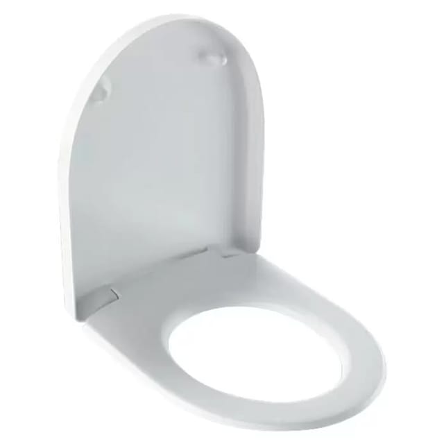 ICon WC-Sitzes mit Absenkautomatik Softclose aus Duroplast, Weiß (500.670.01.1) - Geberit