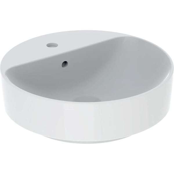 VariForm Aufsatzwaschtisch rund, 450mm, mit Hahnloch, mit - Geberit
