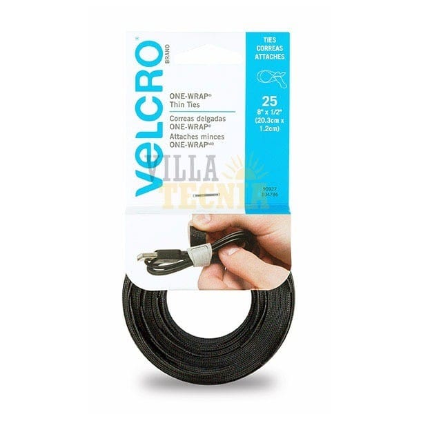 Velcro - VEL-EC60388 Klettkabelbinder zum Bündeln Haft- und Flauschteil (l x b) 200 mm x 12 mm Schwa