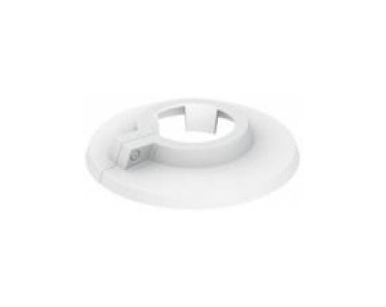 Heizungsrosette pvc weiß für Rohre 3/8' und 18mm 12100