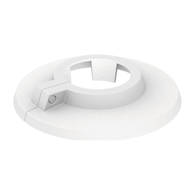Flamco RKW Rosette 16mm aus Kunststoff, Weiß