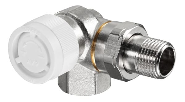 Av 9 Thermostatventil dn 10 r 3/8', pn 10 Winkeleckausführung links - Oventrop