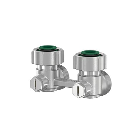 Simplex - Hahnblock Exclusiv Eck E2/50 G3/4' mit Konusteilen F10016