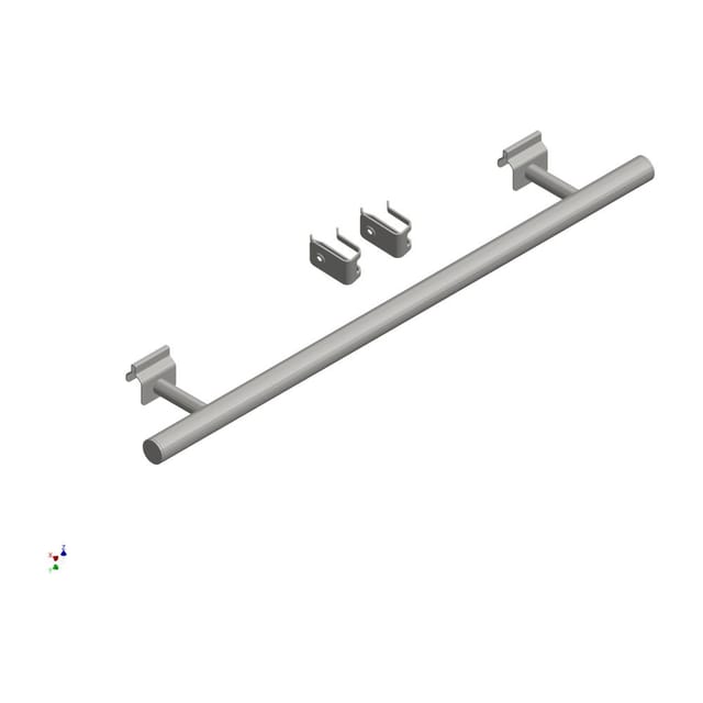 Kermi Handtuchhalter Flachheizkörper Länge 800mm chrom
