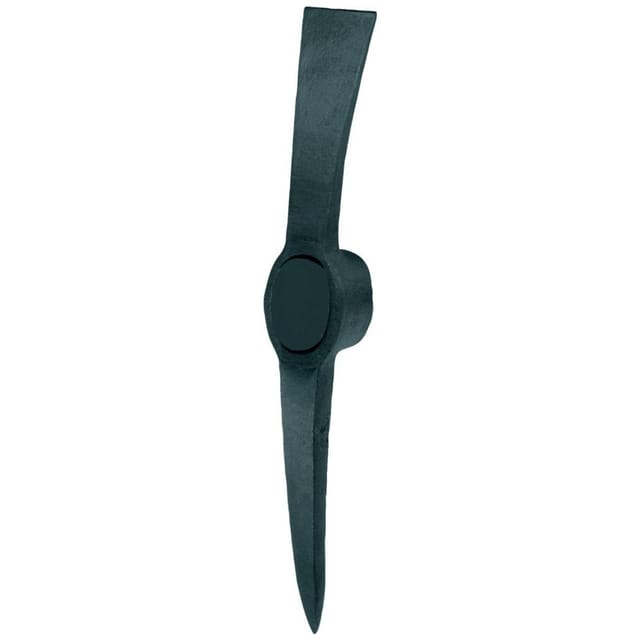 FP - Idealspaten Kreuzhacke, Stahl schwarz lackiert, 1,5 kg