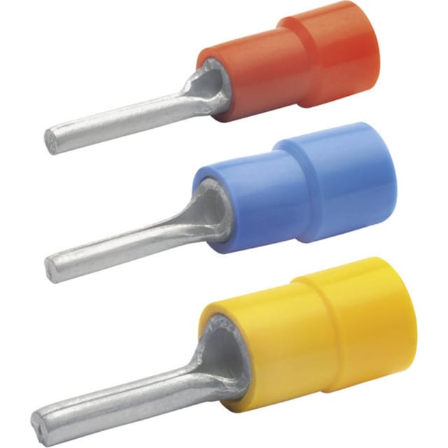 Klauke - 710L Stiftkabelschuh 1.50 mm² 2.5 mm² Teilisoliert Blau 1 St.