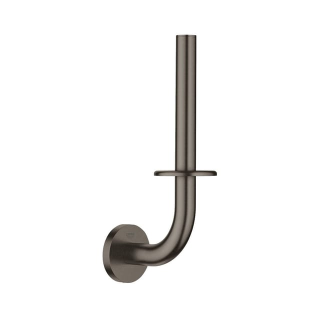 Essentials Reservepapierhalter Wandmontage, Hard Graphite gebürstet - Grohe