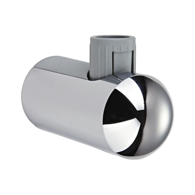 Grohe - Brausestangenhalter Chrom für Euphoria Brausestangenset, untere Konsole zur Befestigung der Brausestange
