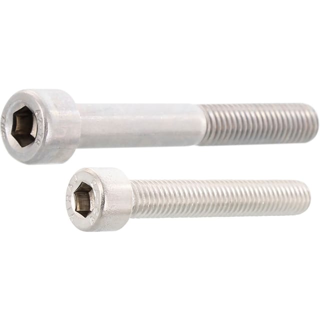No Brand - din 912/ISO 4762 Zylinderkopf-Schaftschraube M6x12 Edelstahl A4 70 blank isk 500 Stk