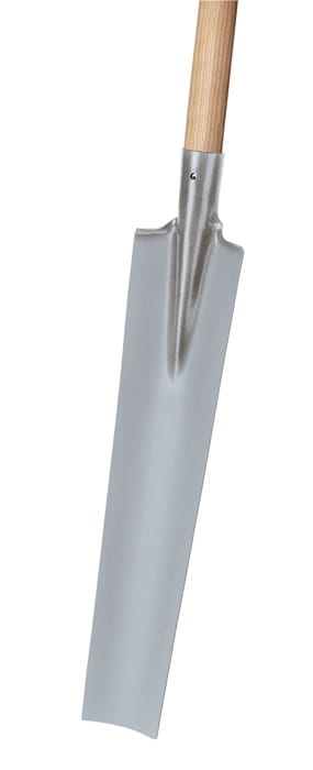 FP - Drainierspaten gloria 550x125/90mm Gr.2 850mm m.Trittschutz