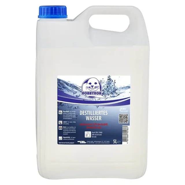 Neutrale Produktlinie - Destilliertes Wasser 5l Kanister