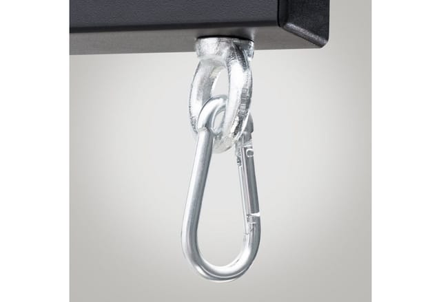 Boxsackhalterung Wand schwarz