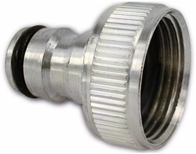 Hahnstück, 3/4', Messing, verchromt - Puteus