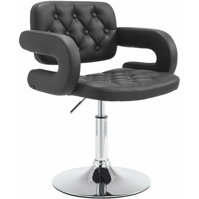 Lounger Dublin Kunstleder schwarz