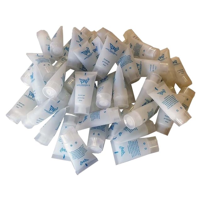 Desineo - Packung mit 100 Duschgel 30ml Jasmin-Duft für Geschäftsbetriebe 2