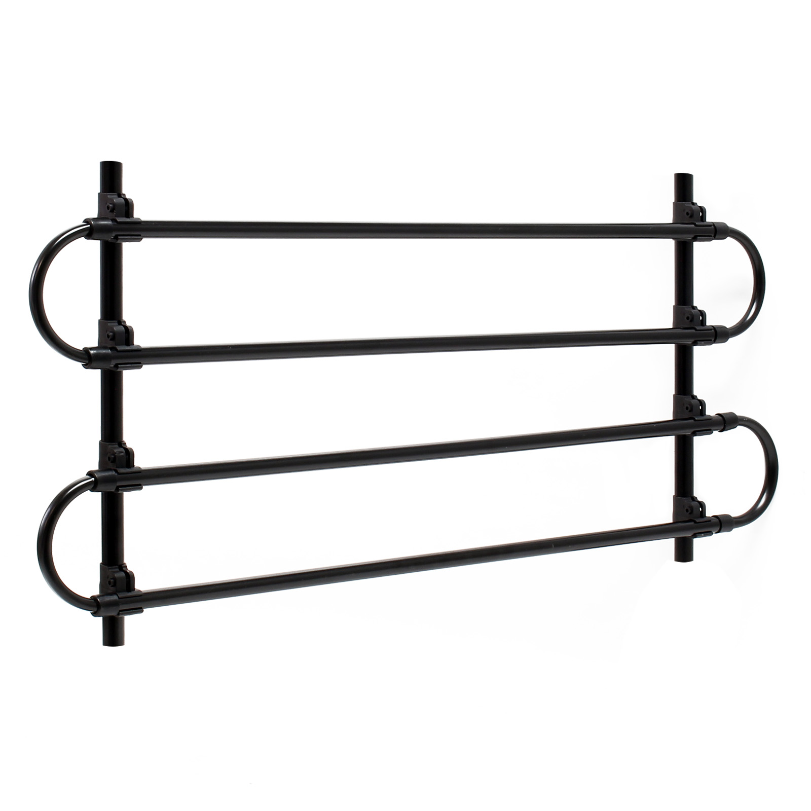 Wiltec Hundegitter fürs Auto Modell g, 40 cm hoch, verstellbare Breite 83-145 cm, Trenngitter universell einsetzbar für Kofferraum