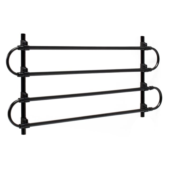 Wiltec Hundegitter fürs Auto Modell g, 40 cm hoch, verstellbare Breite 83-145 cm, Trenngitter universell einsetzbar für Kofferraum