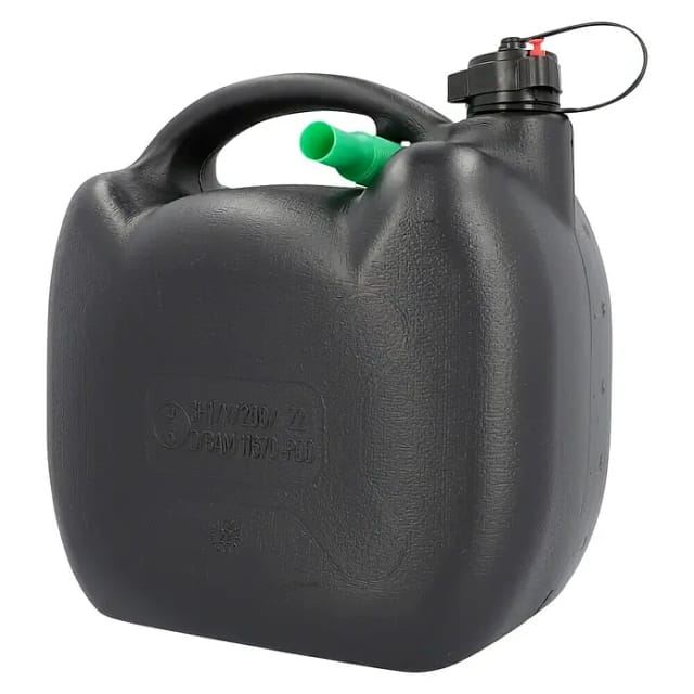 Cartrend Benzinkanister 10 Liter Volumen mit Einfüllstutzen Reservekanister